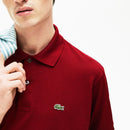 Camisa Gola Polo Lacoste Classic Fit Marsala
