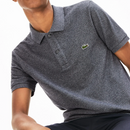 Camisa Gola Polo Lacoste Classic Fit Cinza